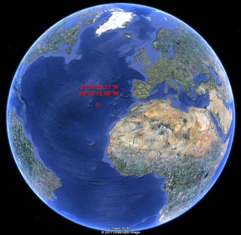 Creación del Océano Atlántico