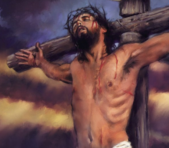 Jesus bliver korsfæstet