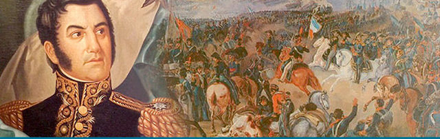 Formacion de Regimiento  de granaderos a caballo