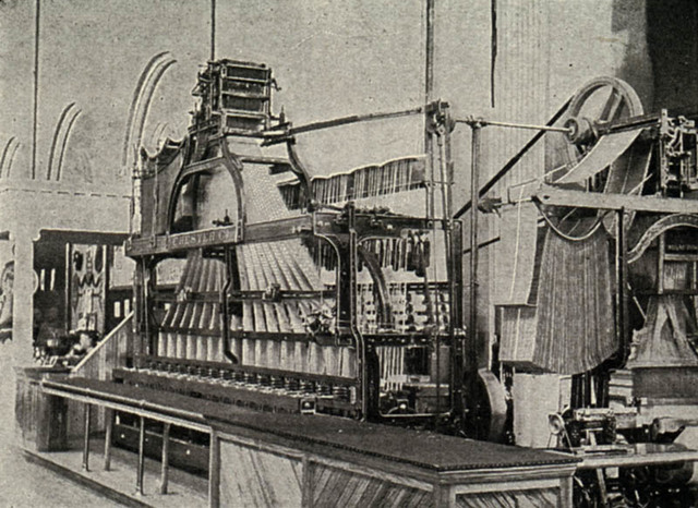 Maquina de Telar de Jacquard