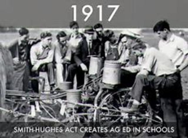 Smith Hughes Act of 1917