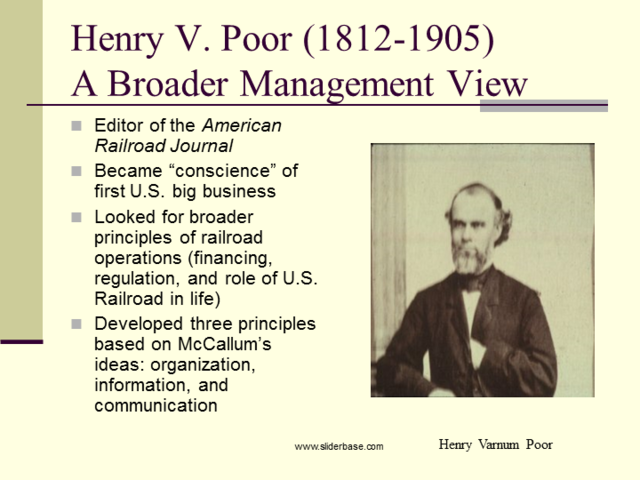 Henry V. Poor (1812 – 1905)