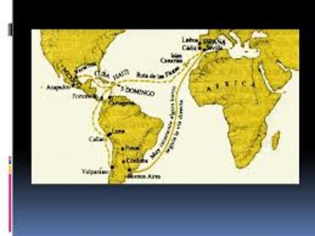 Se instituyó la ruta mercantil  Acapulco