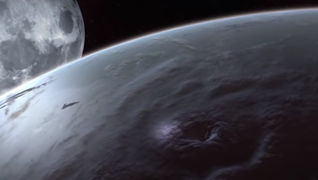 Formación de huracán.