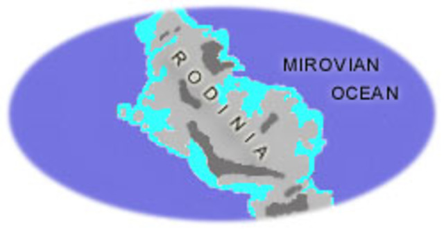 Transformación de la corteza terrestre.