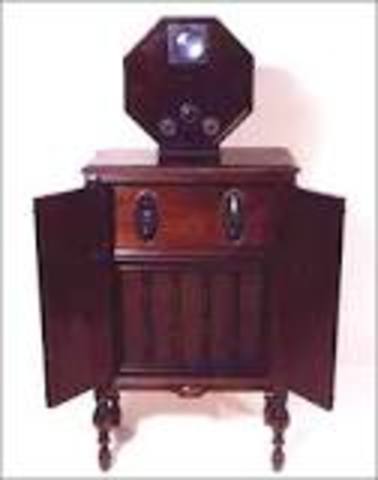 Fist television is created