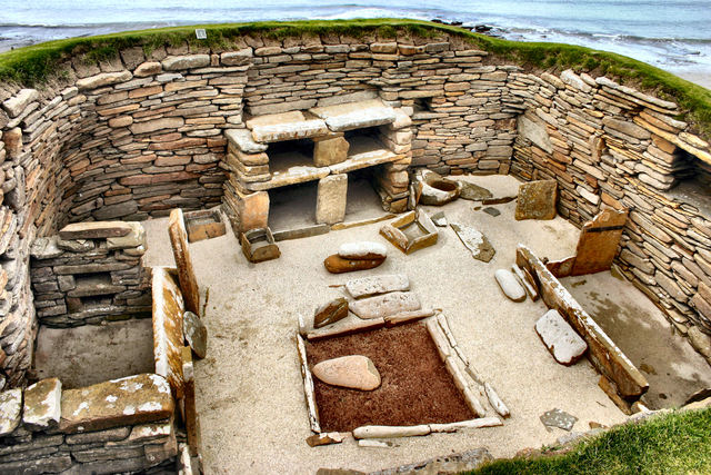 Skara brae toilets
