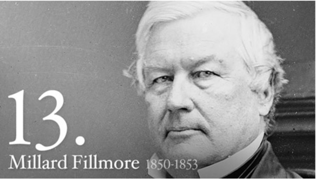 Millard Fillmore becomes President of US
