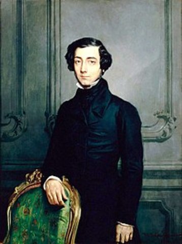 Alex de Tocqueville and his Five Principles (Liberty, Egalitarianism, individualism, populism, and Laissez-faire)
