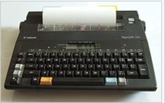 MAQUINA DE ESCRIBIR ELECTRONICA