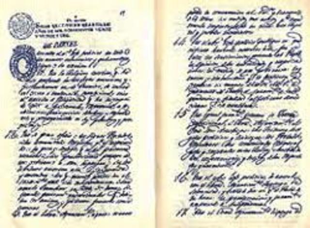 Debate and act of independence