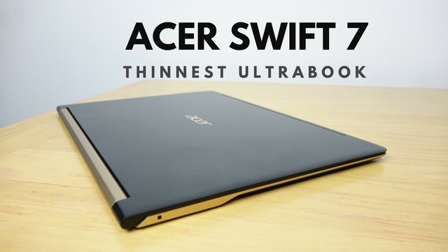 Acer swift 7 Ultra delgado