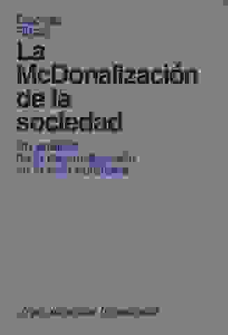 TEORÍA SOCIOLÓGICA: GEORGE RITZER