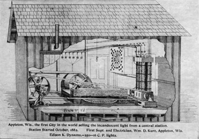 Primera central Hidroeléctrica