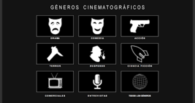 GÉNEROS CINEMATOGRÁFICOS
