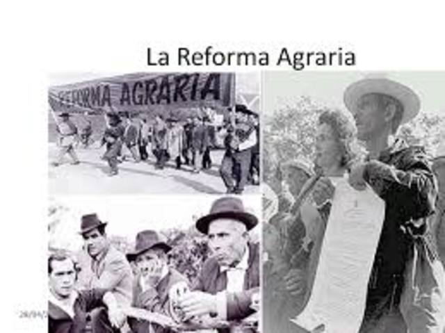 El Primer Periodo De Reforma Agraria
