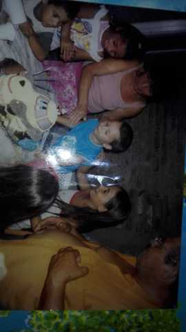 My first year's birthday party