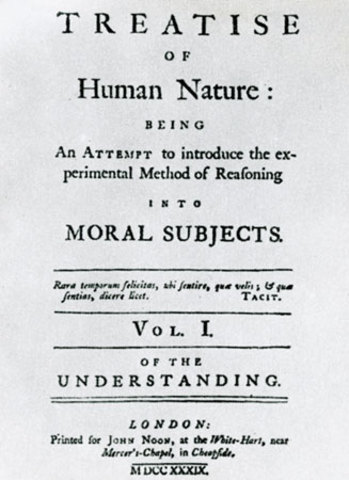 Tratado sobre la naturaleza humana por David Hume.