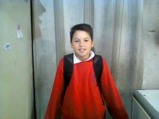 My first day in high school