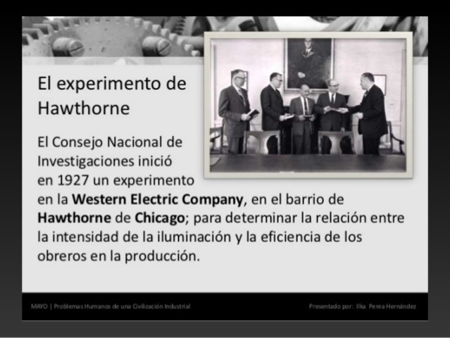 experimento de Hawthorne