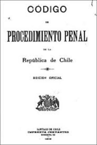 PRIMER CÓDIGO DE PROCEDIMIENTOS PENALES PARA EL DISTRITO FEDERAL