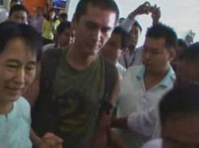 Man reunites with wife and son after 12 years