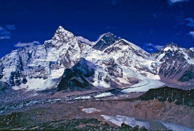Formación la cordillera de Himalaya