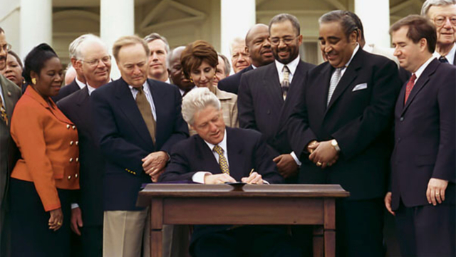 President William Clinton signed into the Breast and Cervical Cancer Treatment and Prevention
