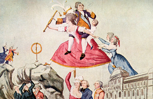 The Royal Family flees