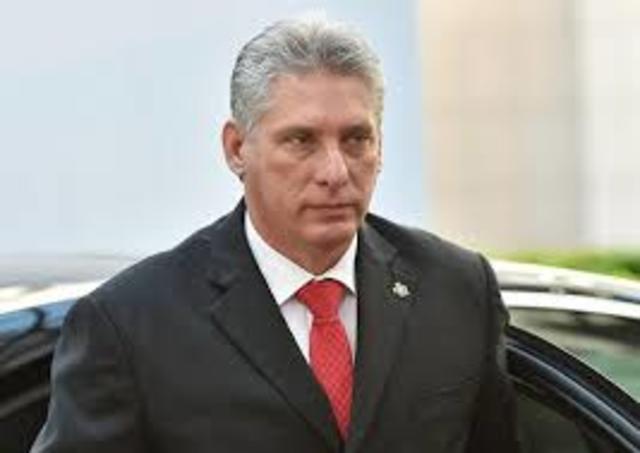 Miguel Díaz-Canel o governo