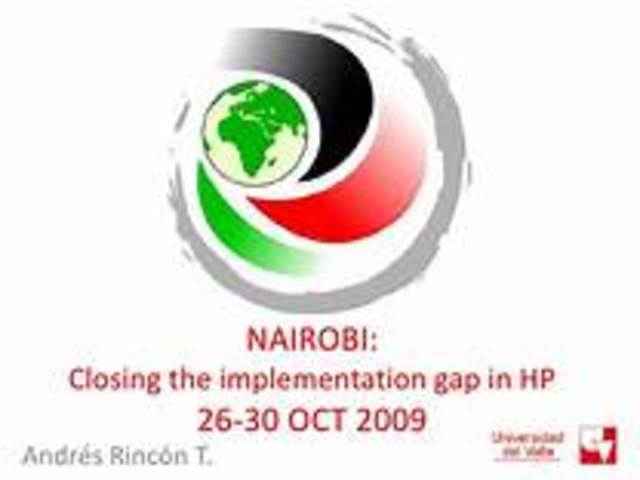 7th Global Conference on Health Promotion Nairobi, Kenya, 26-30 October 2009