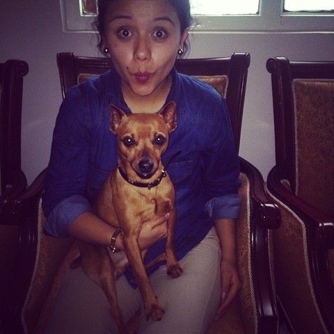 El día en que mi  perrita llego