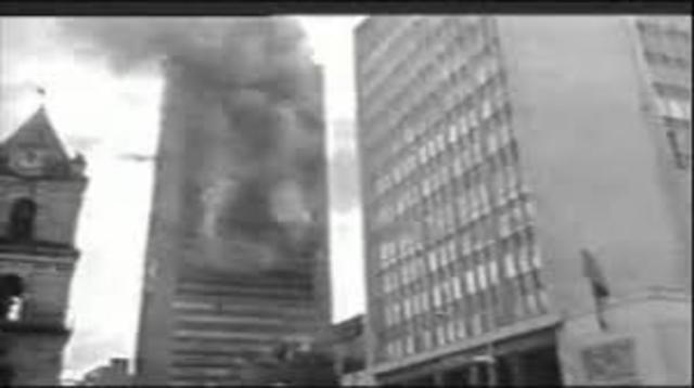 incendio de la torre de avianca