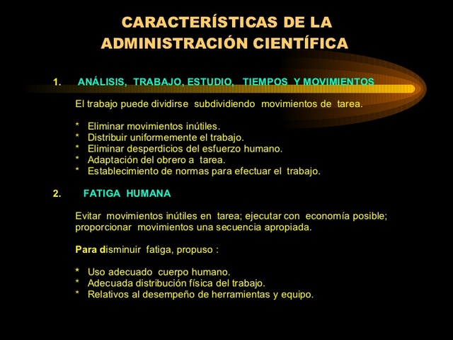 Nacimiento de la escuela administrativa cientifica