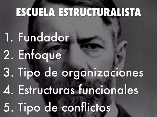Escuela estructuralista