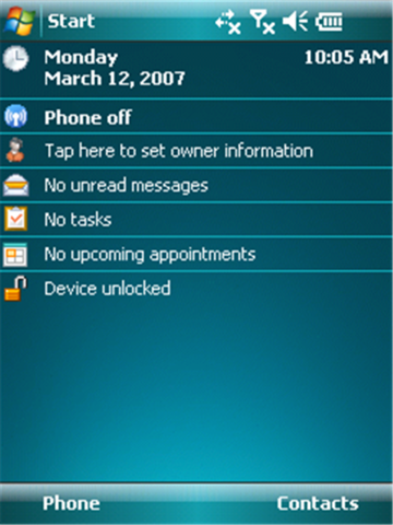 WINDOWS MOBILE 6 (MOVIL)