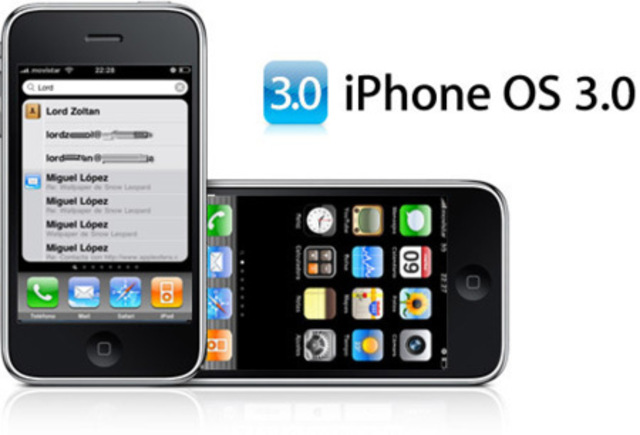 IPHONE OS 3.0