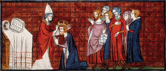 Pope Crowns Charlemagne the New Roman Emperor