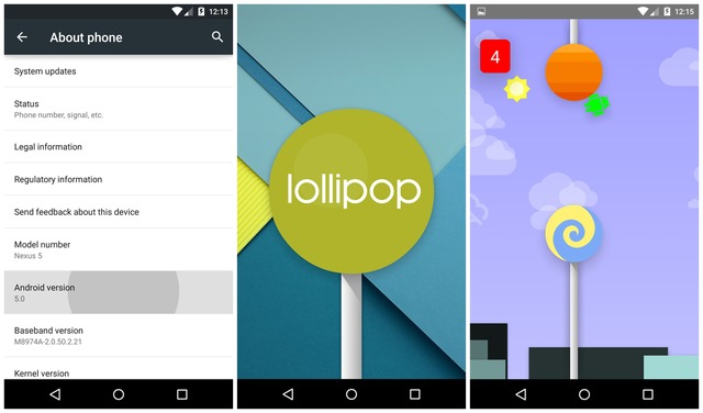 ANDROID 5.0 LOLLIPOP