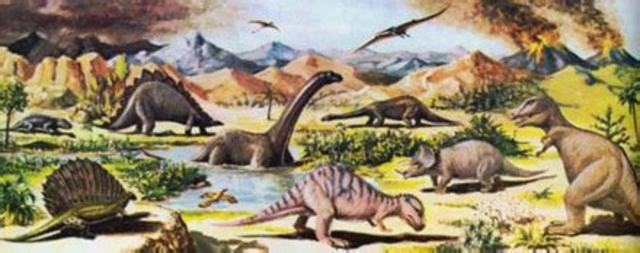 Aparición de los dinosaurios