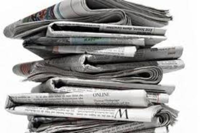 Prensa de periodicos