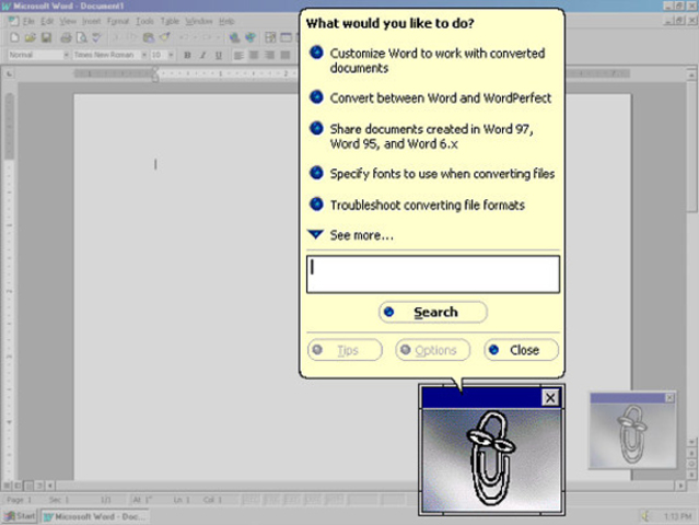 Presentación de Clippy para la Sociedad