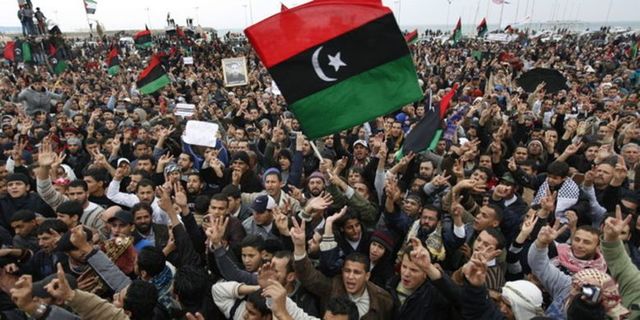 Massenproteste in Lybien