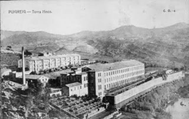 Colonias industriales  textiles en los cauces fluviales