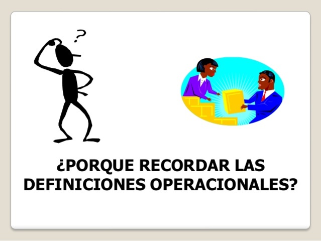 Definición Operacional DS