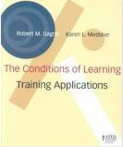 The Conditions of Learning