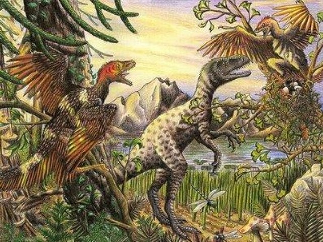 Aparición de los dinosaurios