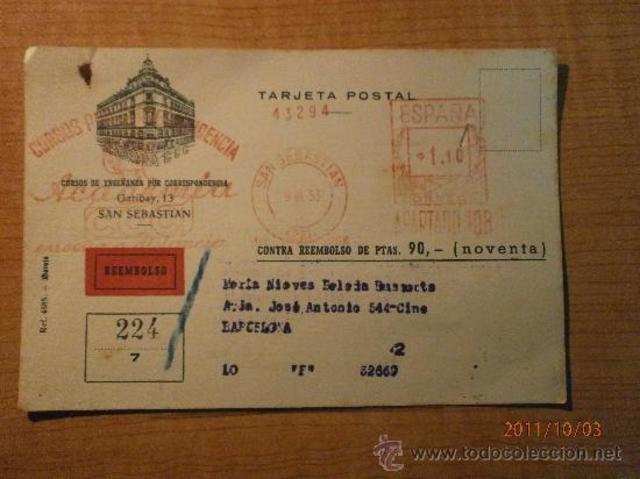 Educación a distancia por correo