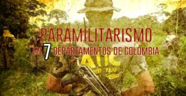 Inicio del paramilitarismo