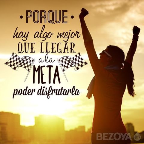 LOS PLACERES DE CUMPLIR Y LUCHAR POR LAS METAS